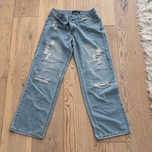 Midiross Distressed Light Blue Jeans Size 30